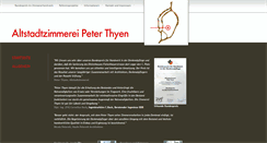 Desktop Screenshot of peter-thyen.de